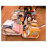 Cleaning Supply Assortment & Rags; (4)