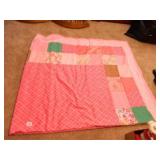 Polyester Machine Quilted Quilt; 92" x 102";