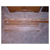 Advertising Yardsticks(5); 4ft-(2);