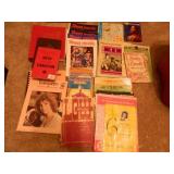 Hymnals; Sheet Music; Music Books; Assorted;