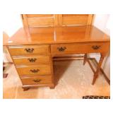 Five Drawer Desk; 21" x 42" x 30";