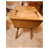 Occasional Table w/Hinged Lid;