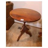 Decorative Table w/Inlay on Table Top;
