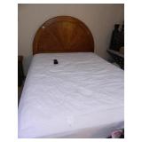 Adjustable Full-Size Bed w/Wooden Headboard;