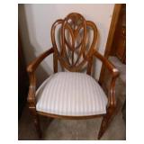Chair w/Heartshaped Back; 20" x 24" x 40"h.;
