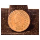 1900 Indian Head Penny;