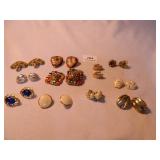 Clip on earring sets-Various styles and colors