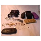 Eyeglasses-2 Vintage pr.-Eyeglass Cases-sunglasses