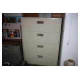 Metal File Cabinet; Legal Size; 4-Drawers;