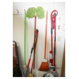 Mops; Brooms; Brushes; Buckets;