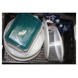 Plastic Storage Containers; Cake Carriers;