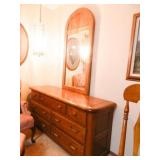 Burlington Dresser w/Mirror; 20" x 65" x 86"h.;