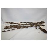 Barbed Wire Pieces; Finger Corn Sheller "The Boss"