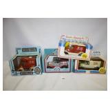 ERTL Die Cast truck banks (4); Delivery Trucks