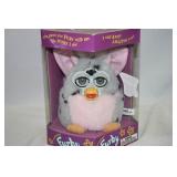 1998 FurbyGray with Pink Patch on Chest