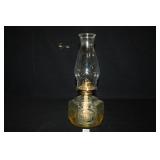 Kerosene Lamp w/Chimney; Raised Design;