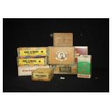 Niles & Moser Cigar Tin-no lid; Cigar Boxes-Wooden