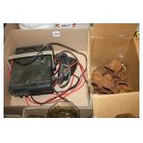 Maxon CB Radio; Castors-Rusted;