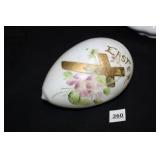 Vintage Easter Blown Glass Ornament-dated 1914;