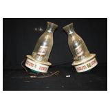 Wall Mount Schilitz Beer Lights; Plastic;