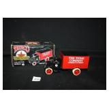 Ertl Texaco Mack Bulldgo Truck Bank w/key;