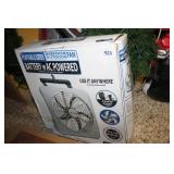O2 Cool Battery or AC Power Fan; In Original Box;