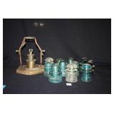 Insulators-(11); Brass Lantern Parts?;