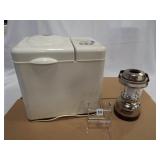 West Bend Bread Machine, Coleman Lantern