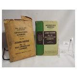 John Deere Self-Propelled Combine Manual