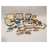 Jewelry- Cuff Links, Tie Clasps, Clips