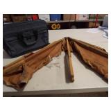 Wood/Canvas Cot, Samsonite Travel Bag