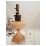 Nu-Type Aladdin Oil Lamp, electrified