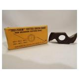 1949 Boice-Crane "Tru-Form" Cutter, in box