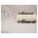 Monarch Nameplate Emblem (2)
