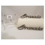 Granada Nameplate Emblem (2)