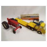 Toy Tractor, Trucks (4)