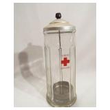 Glass Medical Canister,11.5"
