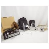 Cameras (3), Cases (2)