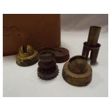 Box of Oil Lamp parts