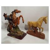 Cowboy, Horse Figures (2)