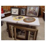 Framed Art Prints (4), Mirrors (2), Frames (3)