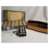 Brownie Camera, Portabar, Case of Slides