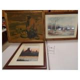 Framed Art Prints, Native America Theme (3)