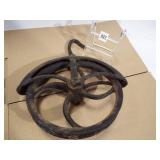 Cast Iron Wheel Pulley, 13"