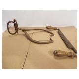 Draw Knife - 10", Ice Tongs