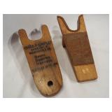 Wood Boot Jacks (2)