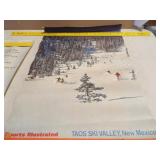 Posters (2), Taos Ski Valley, SI