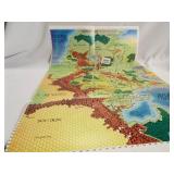 D & D Map, 21" x 32"