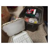 Sewing, Craft Items - 1 Tub