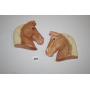Plaster Horse Head Decorations (2)